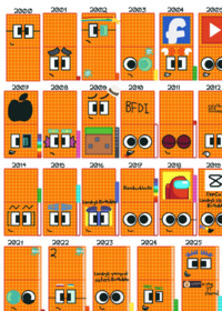 Free to use Yearblocks