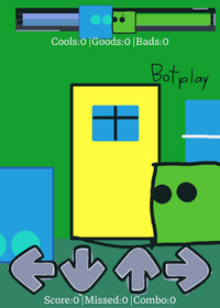 Fnf cubes 5-GREEN'S HOUSE