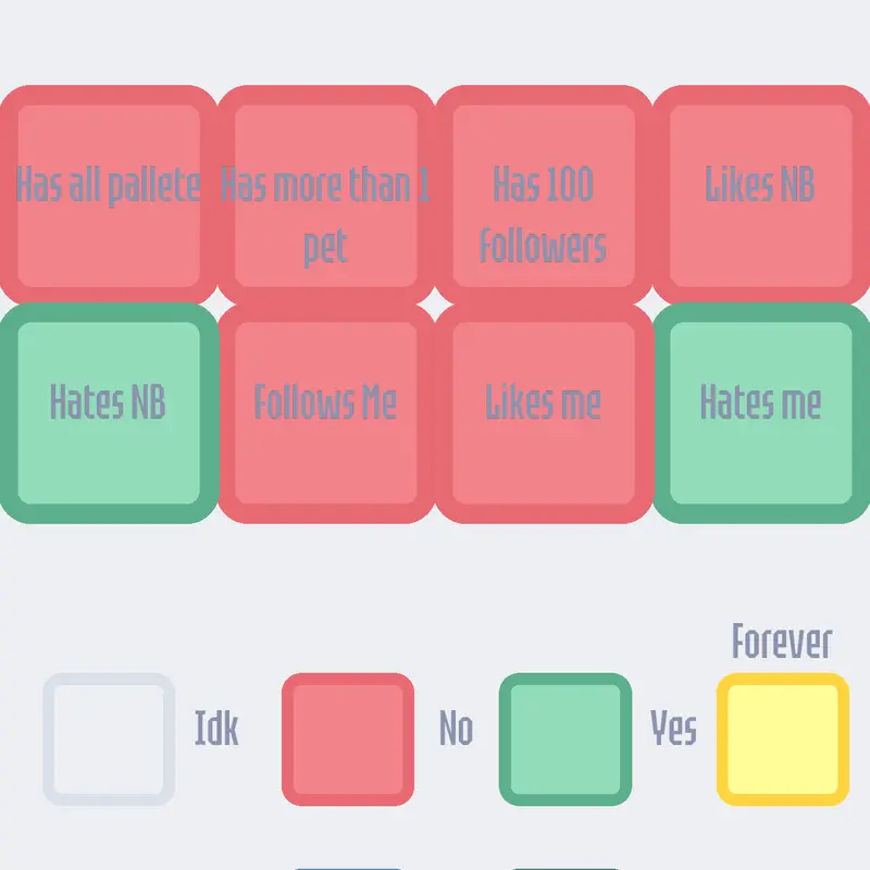 Bingo by @SpookyOmnidroidV9