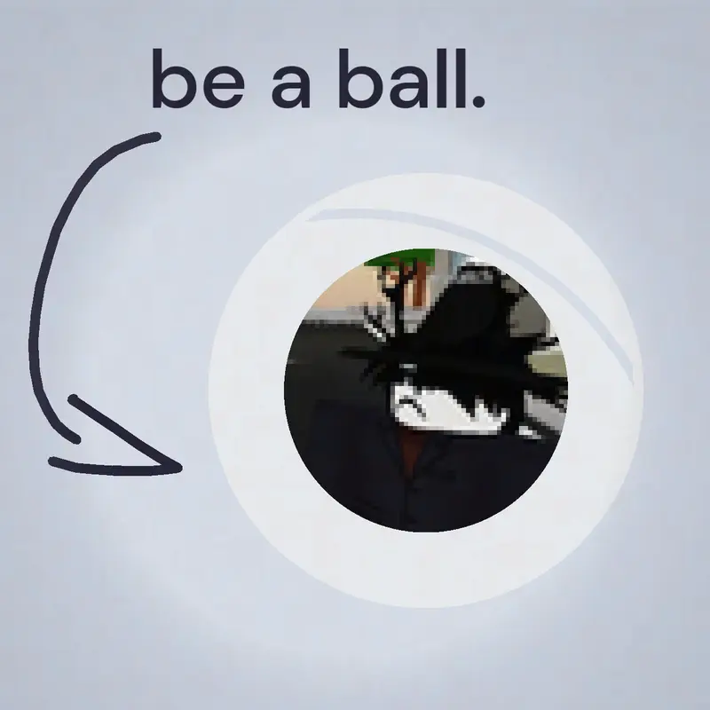 be a ball. by @koiester-rainworld
