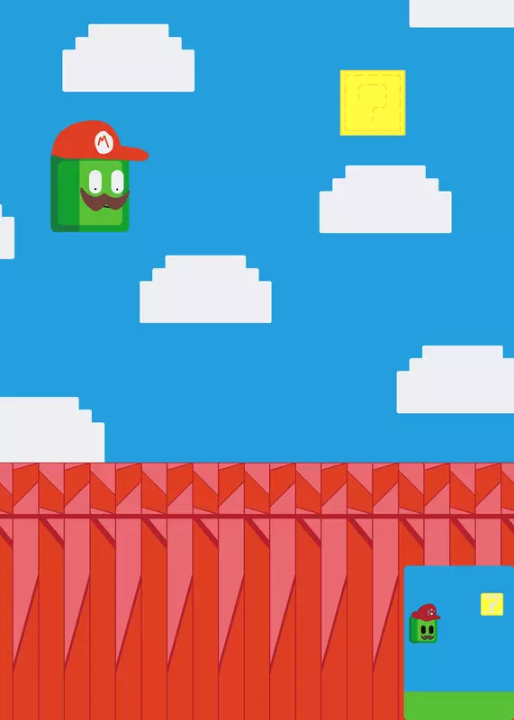 Super Mario by @JohnRed