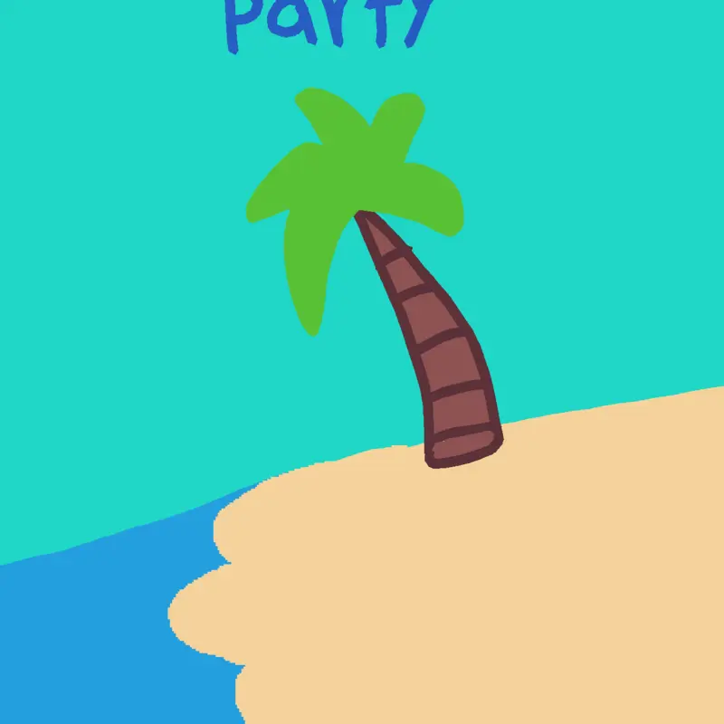 Beach Remix Party by @MiniGeorgiePig