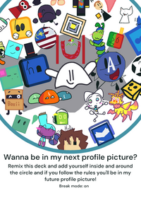 Wanna be in my next profile picture?
