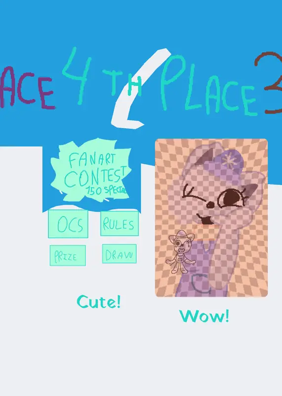 Fanart contest results ig by @Blot_fanatik