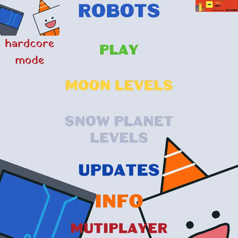 Cubes Vs Robots by @muffin_dev
