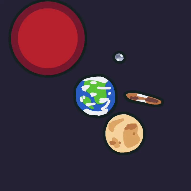 Solar systems by @Ysa1
