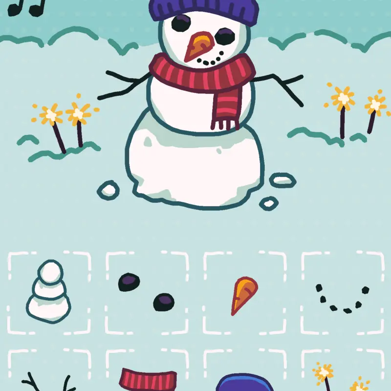 snow man ig by @ducky123456789