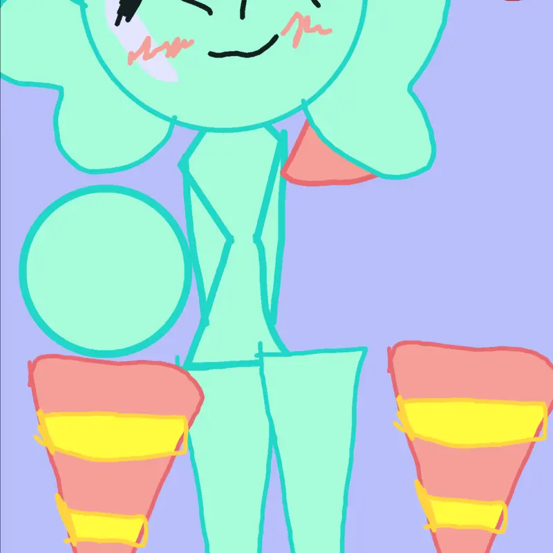 Dandy's and oc spunki by @Reabelinocencior
