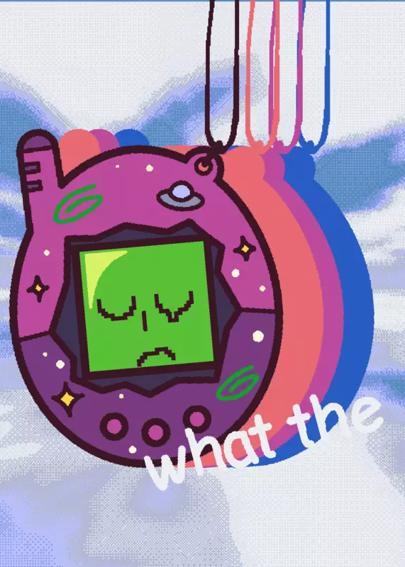 pride month animation!! 🩷💜💙 by @tamigotchi