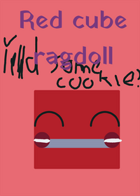 Ragdoll for red cube in credit: @cat-_-