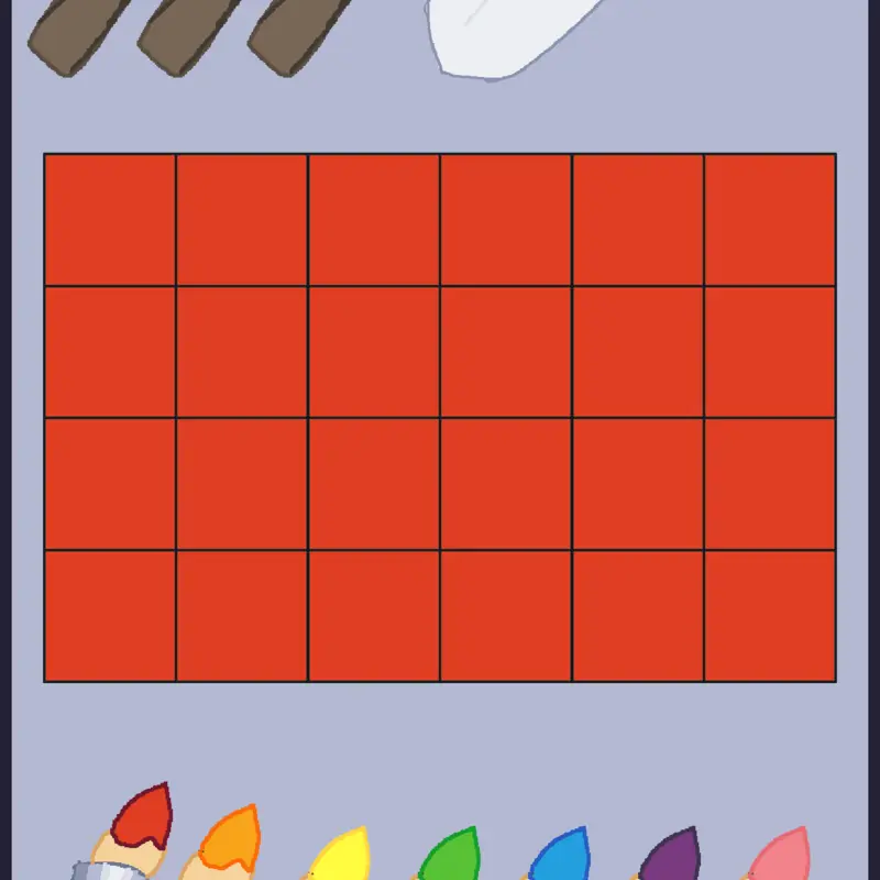 4x6 Painting board! by @Y3llowraincoatgui