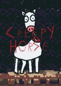 Creppy horse horror historia de el caballo