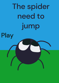 The spider need to jump