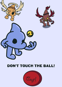 Don't touch the ball ⚽ Animation test :)