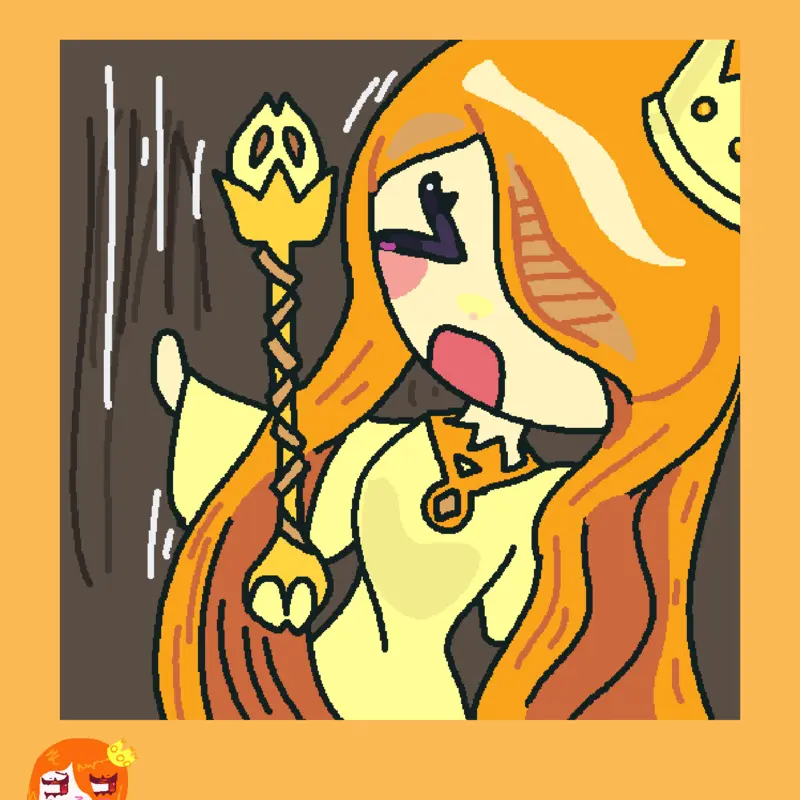 Princess Gold Biscuit redesign by @ZzOpalx_