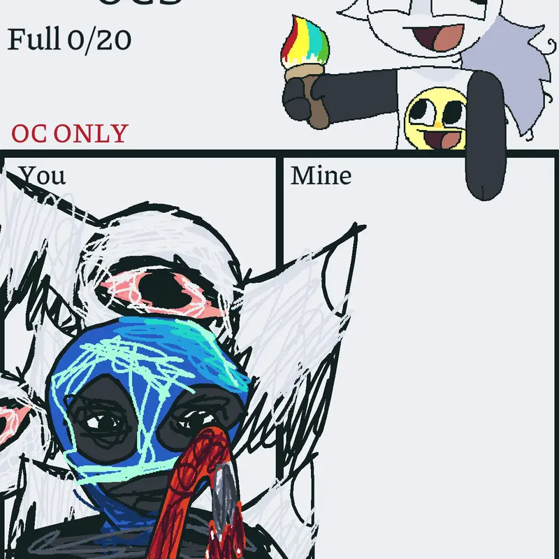 PLS REDRAW MINE by @ErikDocze