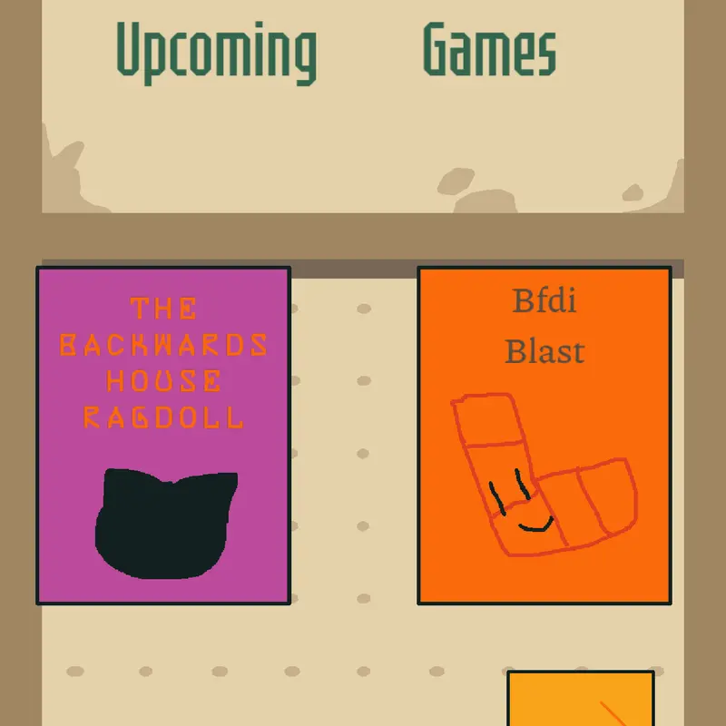 Upcoming games!!! by @joshaubrudthecool