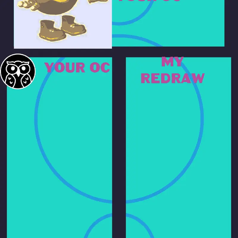 Redrawing your oc by @Rex10