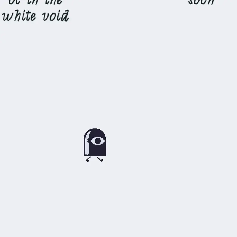 The white void by @beelythebee