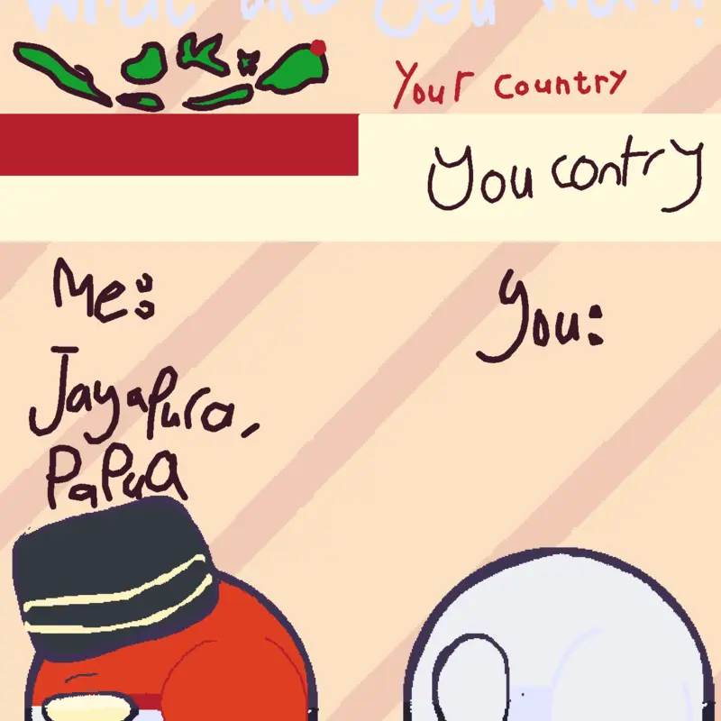 Where are you from? Im from Jayapura by @C0UNTRYB4LLS_