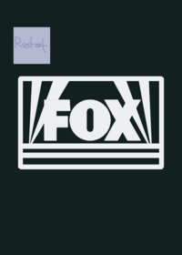 Destroyable Fox Network print logo