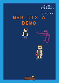 One day as Evan afton