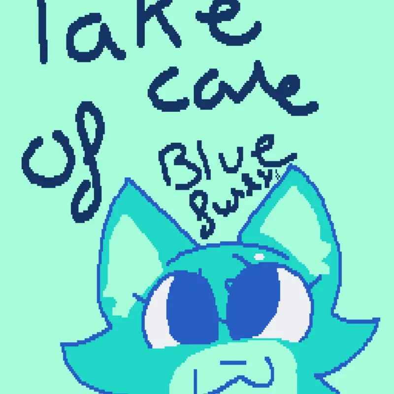 Take care of Blue Furry!!! by @Blanca_pro