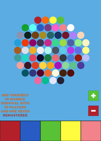 Add yourself in MARBLE survival with 70...