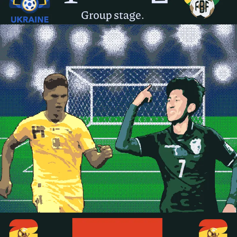 Bolivia They beat Ukraine by @-BoliviaBallOficial-