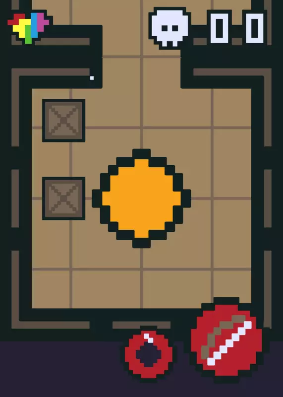 Rougelike but you play as a 💥 by @bouraoui
