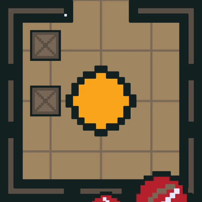 Rougelike but you play as a 💥 by @bouraoui