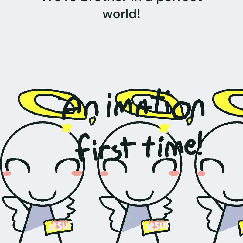 We're all brothers in a perfect world! by @nelliepaulino7