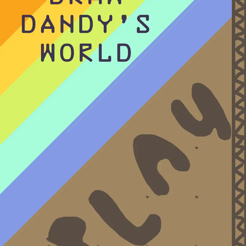 Draw dandy’s world by @agilefangthegreyfox