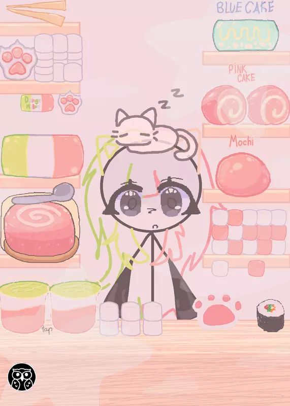 This is my best friends's oc🤭🤭 by @vo_cam