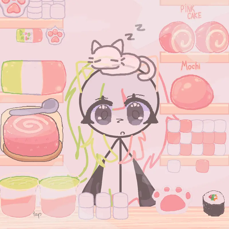 This is my best friends's oc🤭🤭 by @vo_cam