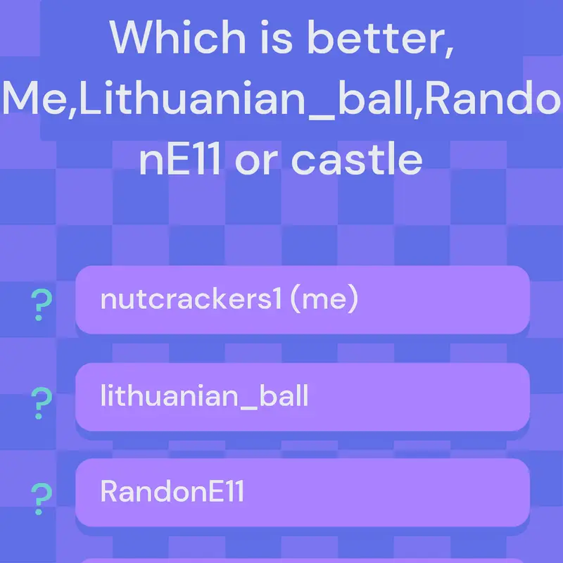 Game by @nutcrackers1