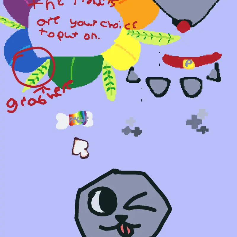 Pebble dress up by @cookie_kitty_4_life