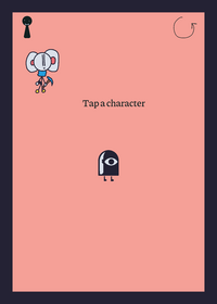 Tap a character