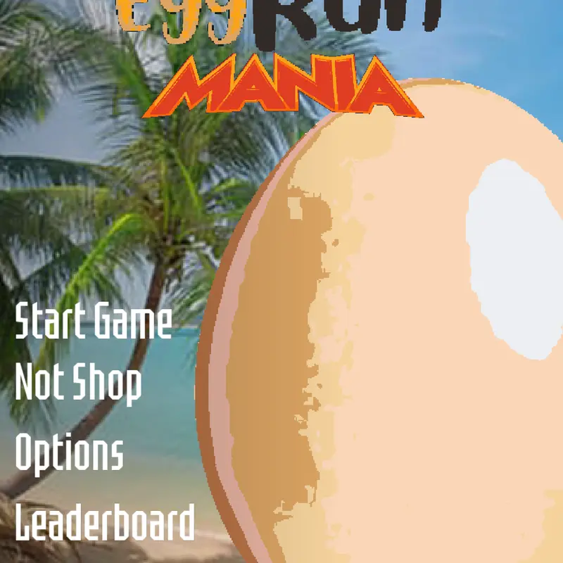 RUN EGG MANIA by @glorpyyy