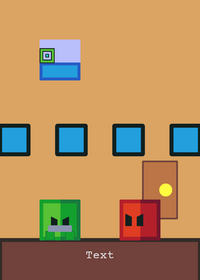 Try to break something play cube dash