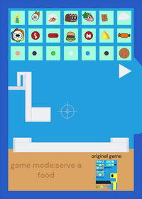 game mode:serve a food