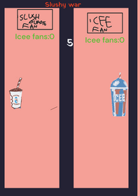 Slushy war Icee vs slush puppie