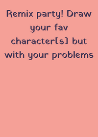 Draw your favorite character/s with your...
