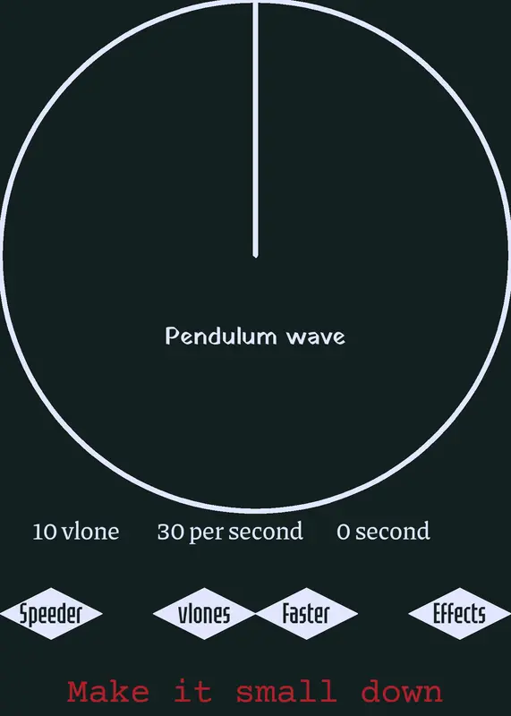 Pendulum wave by @growervsspeedy