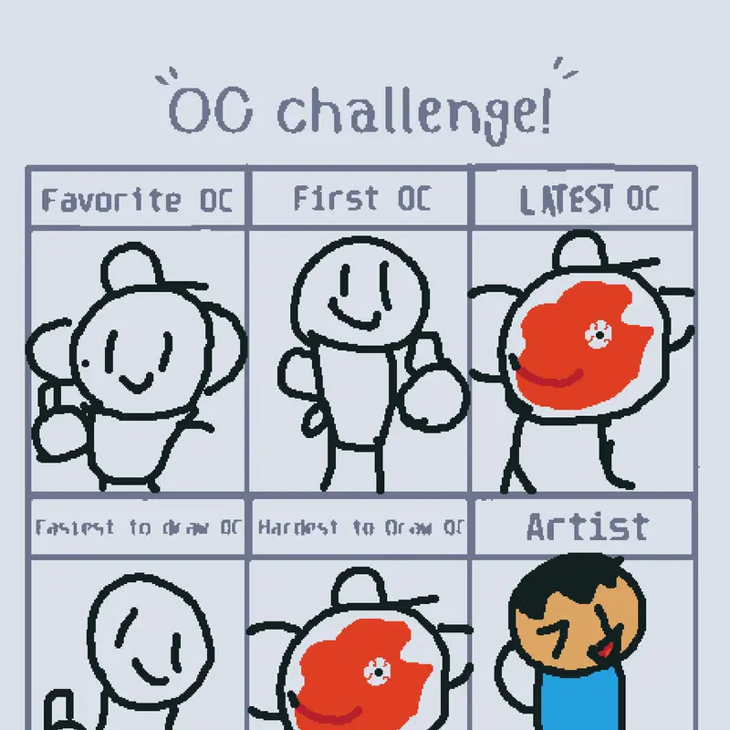 My ocs by @MonkeyDude123
