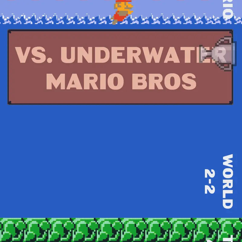 Vs. Underwater Mario Bros. by @HowDoIPlayThisGame