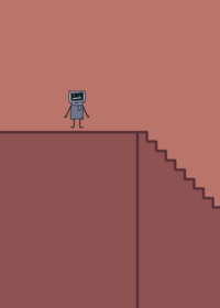 Fall down a stairs