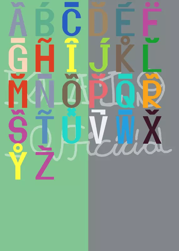 Stylish Letters Band by @filmroll