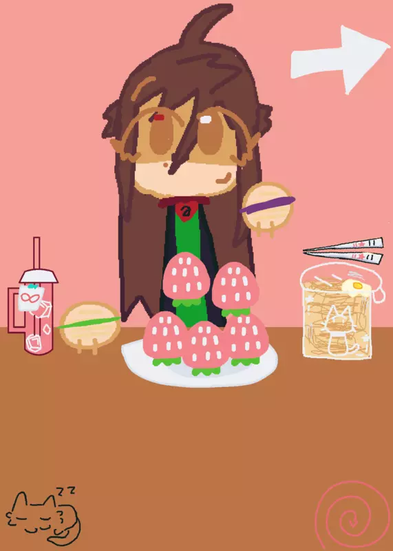 Mukbang game ^q^ I do request :3 by @Eliana_And_Pinky_X3