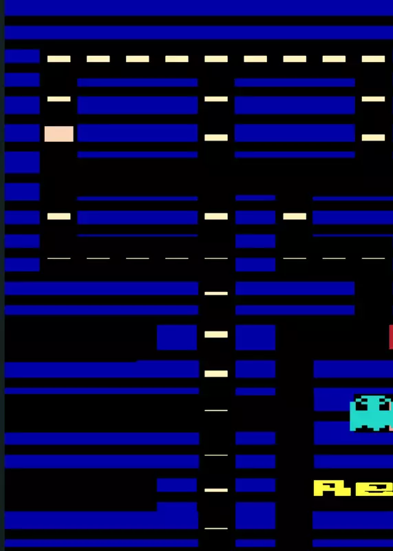 Pac-man atari2600 arcade by @argentina_17346163